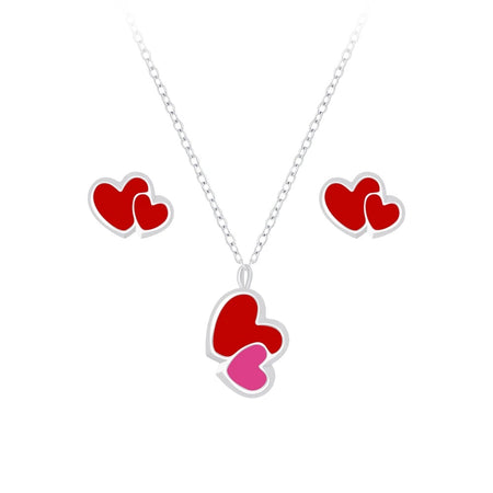 Children's Sterling Silver Rainbow Pendant Necklace