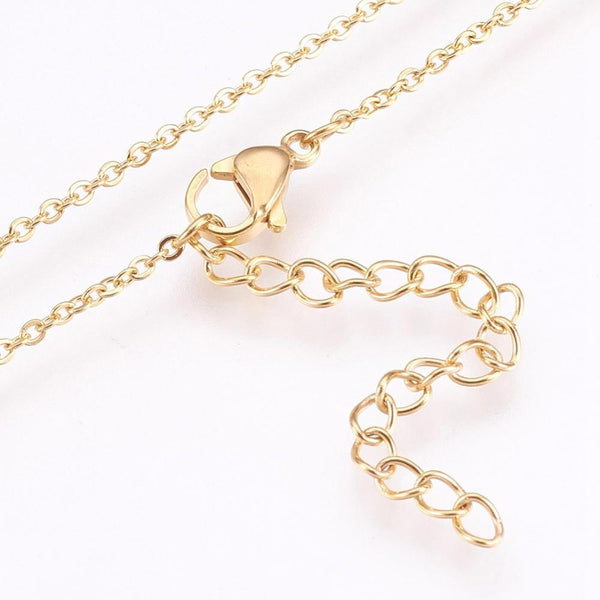 Children's Gold Coloured Llama Pendant Necklace