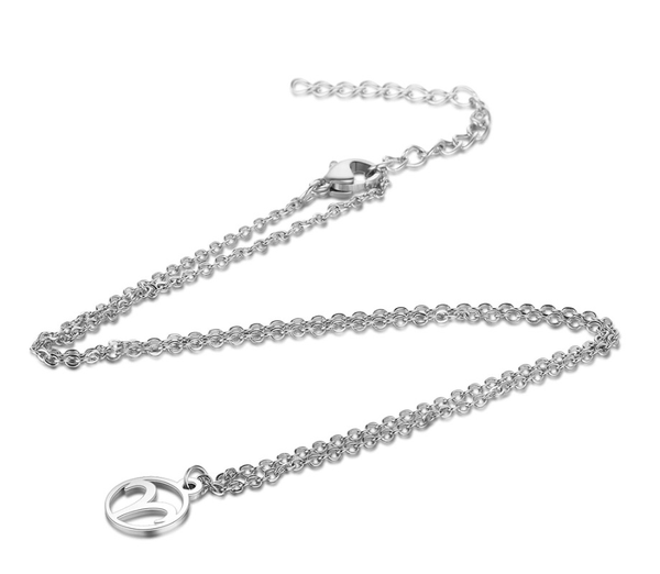 Children's Zodiac Sign Pendant Necklace  Aries (March 21-April 19)