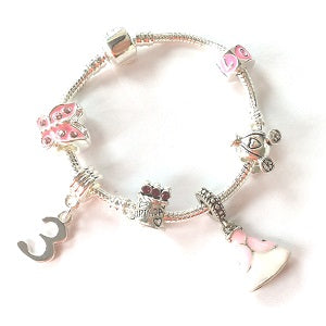 Happy 3rd birthday princess - 3rd birthday girl gift – 3 year old birthday charm bracelet