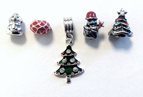 christmas charms for charm bracelets