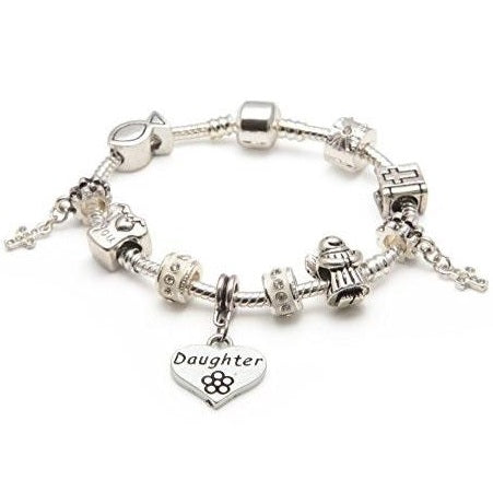 Girl's first communion bracelet for Daughter