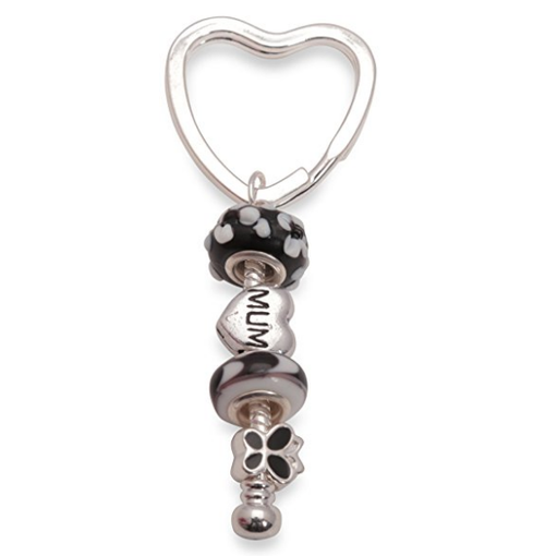 Black Butterfly Keyring or Handbag Charm as a Mum Jewelry or Gifts For Mum