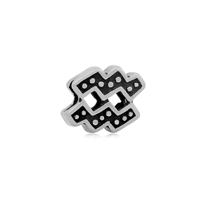 Stainless Steel Pisces Charm