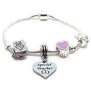 Wise Owl Teacher Bracelet for Teacher Gift Ideas or Teacher Gifts