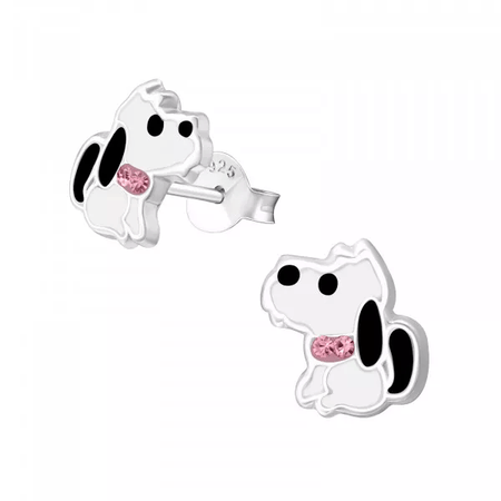 Children's Sterling Silver Hedgehog Stud Earrings
