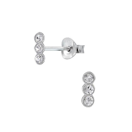 Children's Sterling Silver Angel Stud Earrings