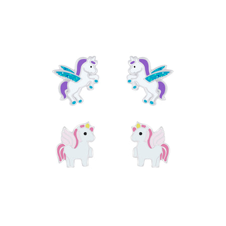 Children's Sterling Silver 'Easter Chick' Stud Earrings