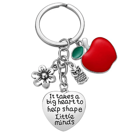 'A Great Teacher is Hard to Find'  Keyring/Handbag Charm- Teacher Gift