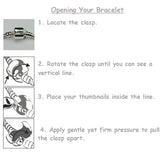 Children's Big Sister 'Purple Fairy Dream' Silver Plated Charm Bead Bracelet