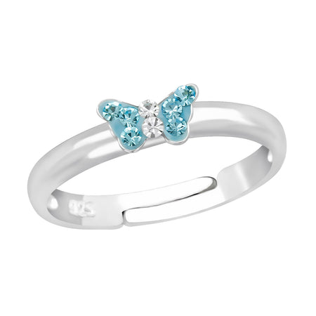 Children's Sterling Silver Adjustable Llama Ring