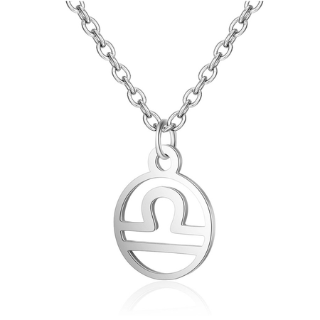 Children's Sterling Silver 'December Birthstone' Heart Necklace