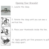 how to open Happy 10 year old birthday charm bracelet