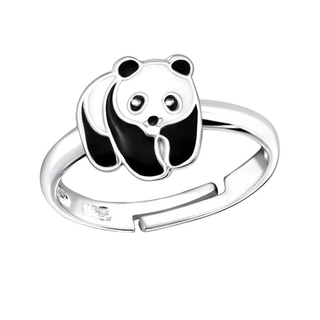 Children's Sterling Silver Adjustable Llama Ring