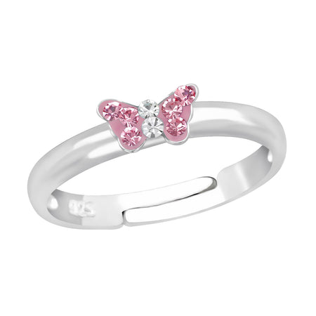 Children's Sterling Silver Adjustable Llama Ring