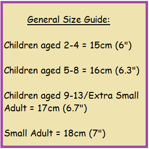 size guide for 5 year old birthday charm bracelet