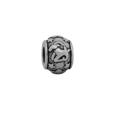 Stainless Steel Leo Symbol Charm