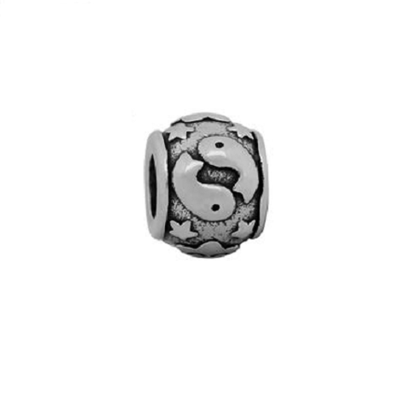 Stainless Steel Cancer Symbol Charm