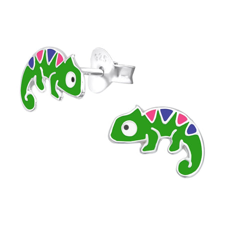 Children's Sterling Silver 'Koala Bear Girl' Hoop Earrings