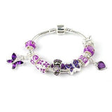 Fairy Wishes Silver Plated Charm Bracelet