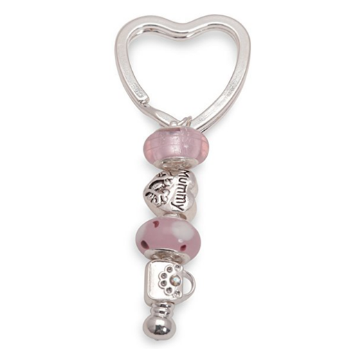 Pink Lady Keyring or Handbag Charmis part of our Mummy Jewelry as Gifts For Mummy