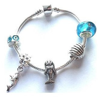 Children's Mermaid Bracelet For Girls Part Of A Mermaid Jewelry