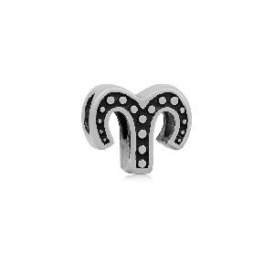 Stainless Steel Aries Symbol Charm