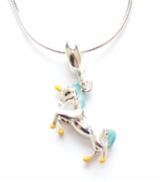 unicorn charm part of our unicorn jewellery for girls range